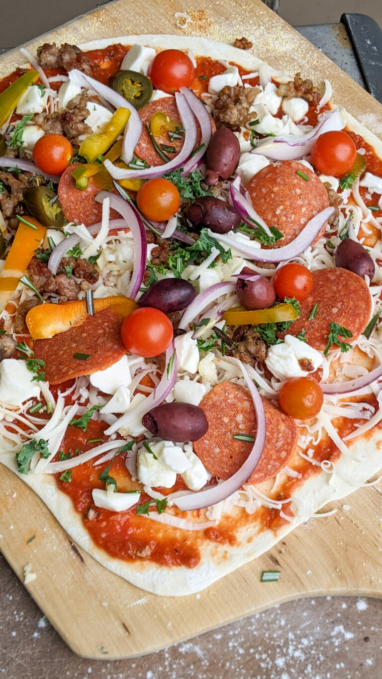 What a Lotta Pizza: Indulging in Generous Pizza Toppings
