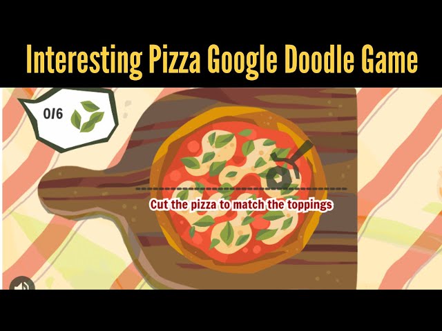 Google Doodle Pizza: Celebrating Pizza Through Art