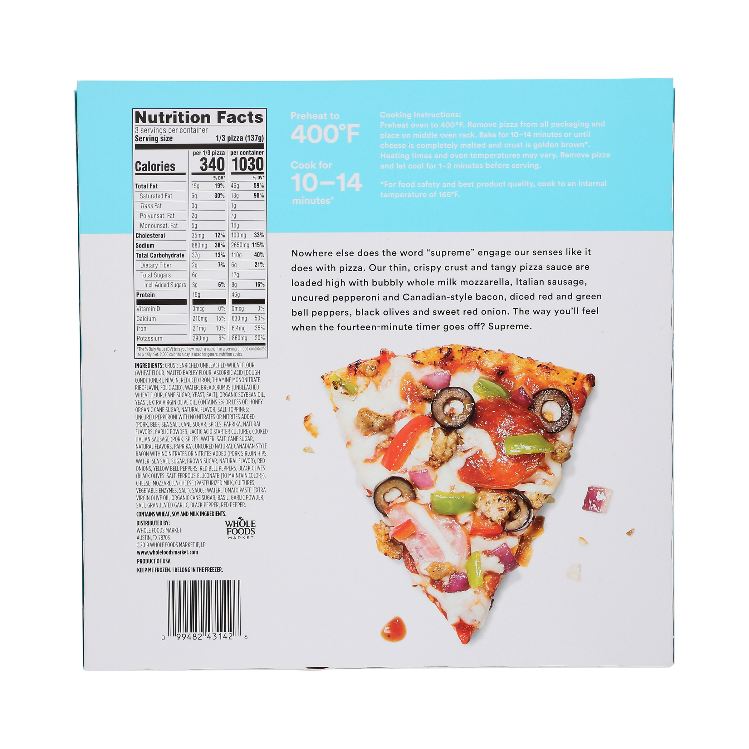 Whole Foods Pizza: Gourmet Pizza Delivered