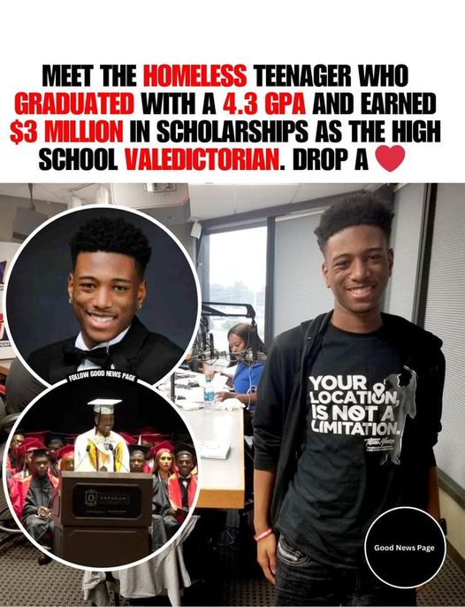 Memphis High School Senior Tupac Mosley Earns Over $3 Million in Scholarships Despite Homelessness