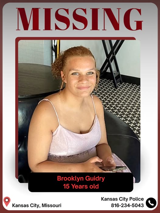 MISSING TEEN ALERT: 15-Year-Old Brooklyn Guidry Vanishes in Kansas City, MO