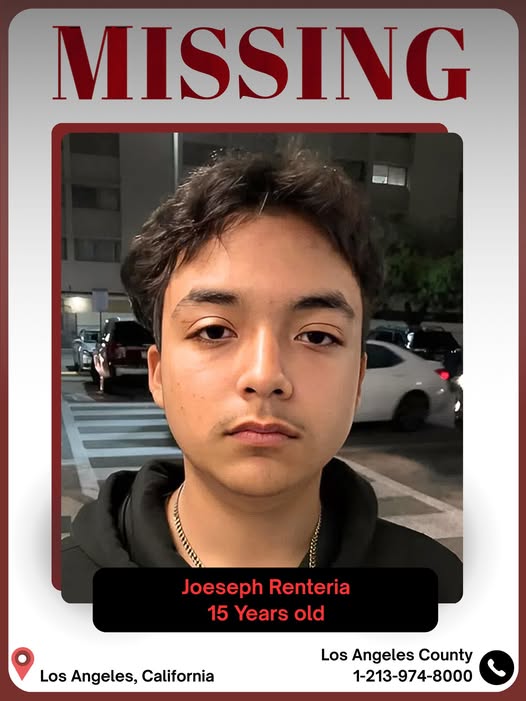 Over a Year Missing – Where Is 15-Year-Old Joseph Renteria?