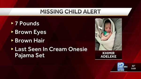 UPDATE: Missing 5-Week-Old Khimir Adeleke Found Safe
