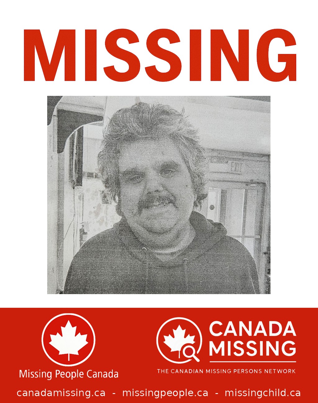 MISSING PERSON ALERT: Shawn, 48, Last Seen in Sutton, Ontario
