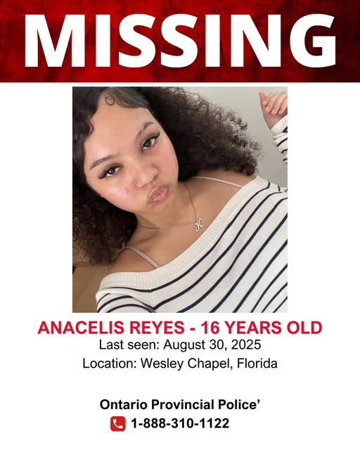 Help Find 16-Year-Old Anacelis Reyes: Missing from Wesley Chapel, Florida
