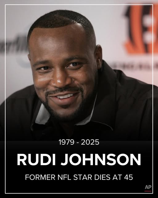 Former Bengals Running Back Rudi Johnson Dies at 45