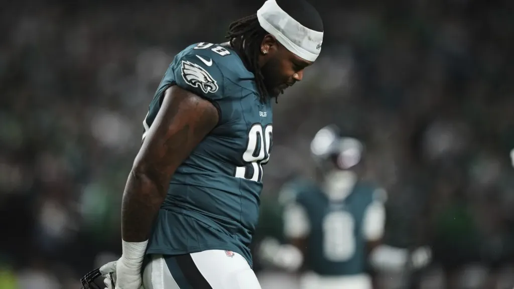 Philadelphia Eagles’ Jalen Carter Ejected for Spitting on Dak Prescott in NFL Season Opener