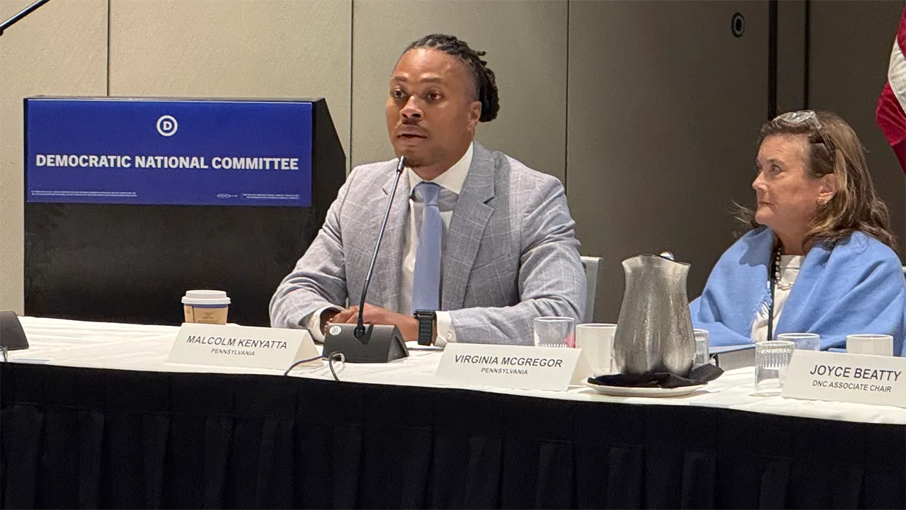 DNC Summer Meeting: Malcolm Kenyatta Calls for More Assertive Democratic Strategy Against Trump’s Agenda