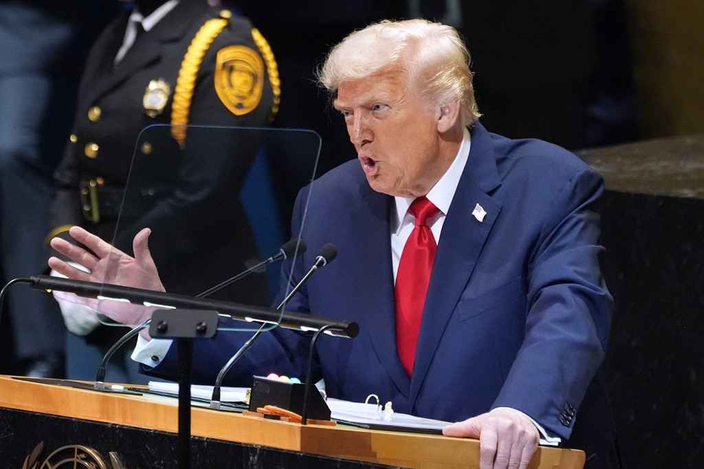 Donald Trump Claims “Triple Sabotage” at UN General Assembly