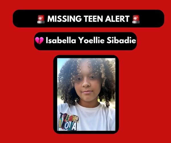 Urgent Search for Missing 16-Year-Old Isabella Yoellie Sibadie in Chesapeake, Virginia