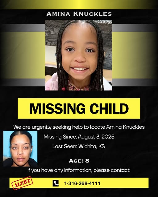 Parental Abduction: 8-Year-Old Amina Knuckles Missing, Allegedly Abducted by Mother