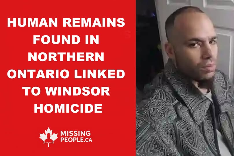 Human Remains Found in Northern Ontario Linked to Windsor Homicide Investigation