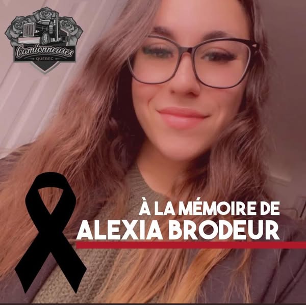 Alexia Brodeur, 23, of Saint-Roch-de-l’Achigan, Quebec, Tragically Passes Away in Truck Accident