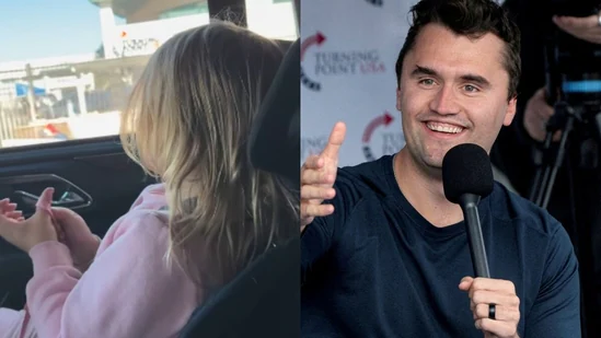 Charlie Kirk’s Daughter Says “I See Daddy” After Spotting Late Father’s Poster — Erika Kirk Shares Heartwarming Video